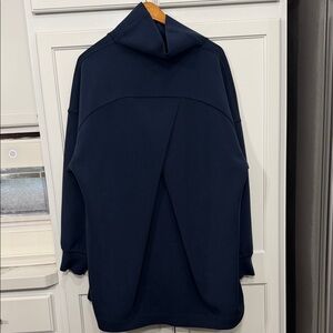 Lululemon Modal-Blend Turtleneck Tunic Navy Size 14